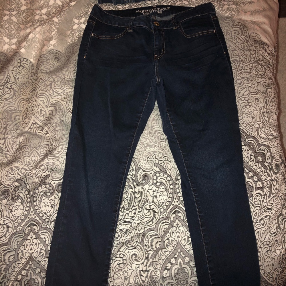 American eagle super strength jeggings